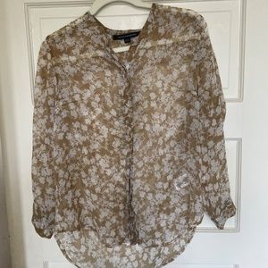 French Connection Romantic Blouse Size XS